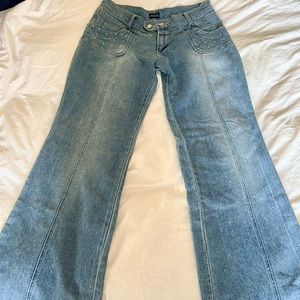 Vintage Jazzie Low Rise Flare Jean Size 9-10